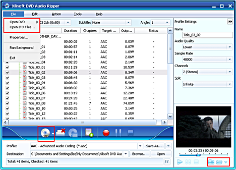 Xilisoft DVD Audio Ripper