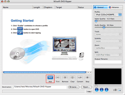 Xilisoft DVD Ripper For Mac