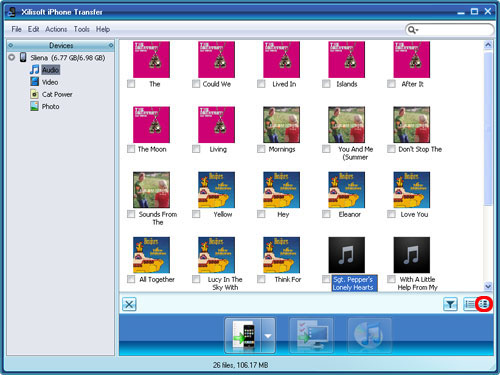 Xilisoft iPhone Transfer