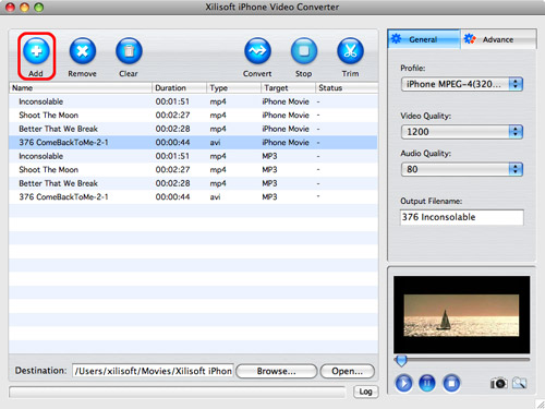 Xilisoft iPhone Video Converter for Mac