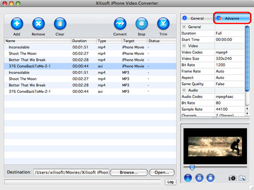 Xilisoft iPhone Video Converter for Mac