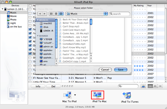Xilisoft iPod Rip for Mac