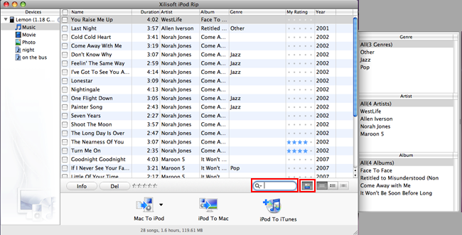 Xilisoft iPod Rip for Mac