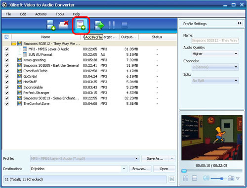 Xilisoft Video to Audio Converter