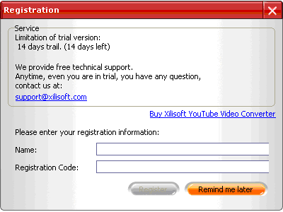 Xilisoft Youtube Video Converter