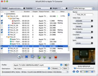 Xilisoft DVD to Apple TV Converter Mac 5.0.37.0821