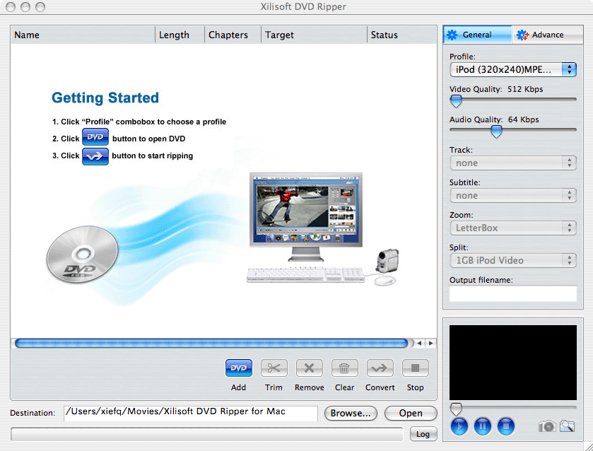 DVD ripping tool designed for Mac users.