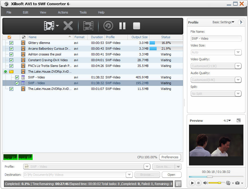 Xilisoft AVI to SWF Converter 6.0.3.0419 full