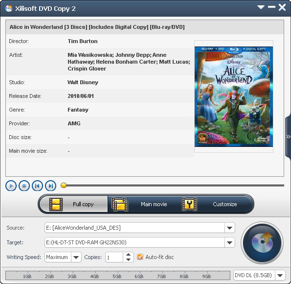 Xilisoft DVD Copy