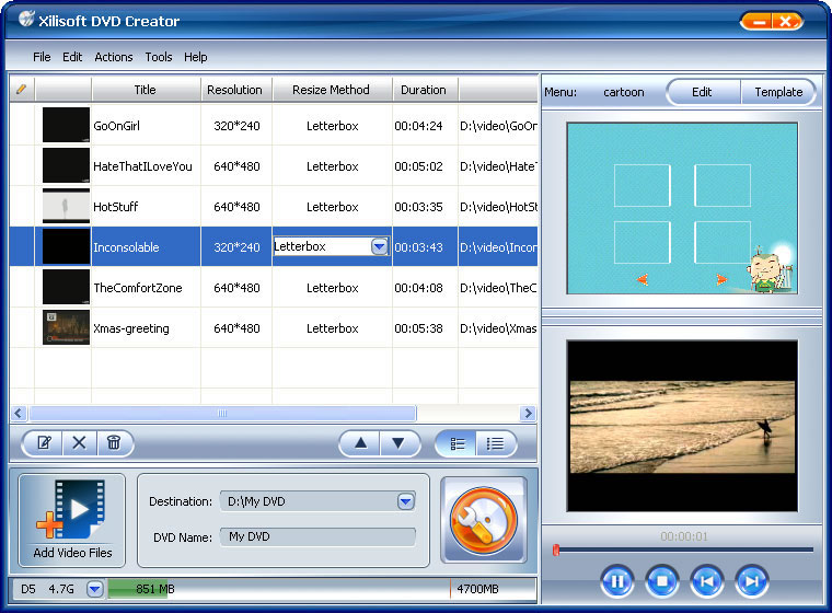 Download Xilisoft DVD Creator 3.0.40