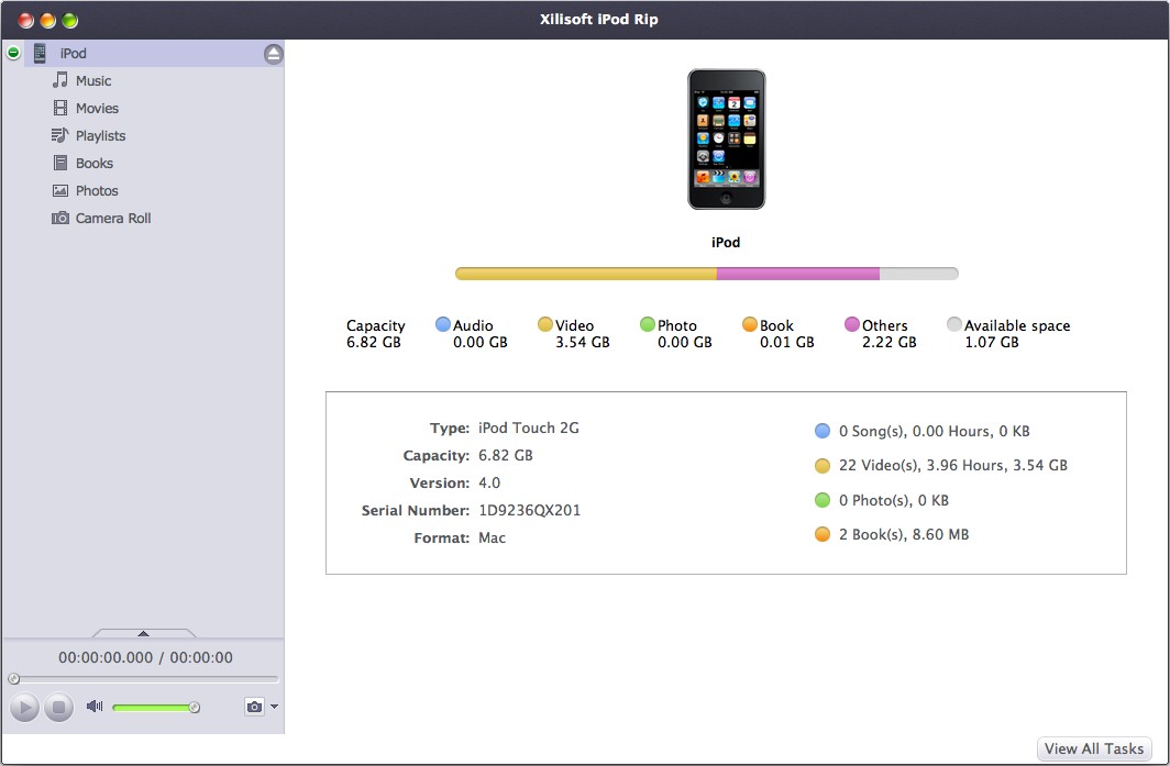 Xilisoft iPod Rip for Mac