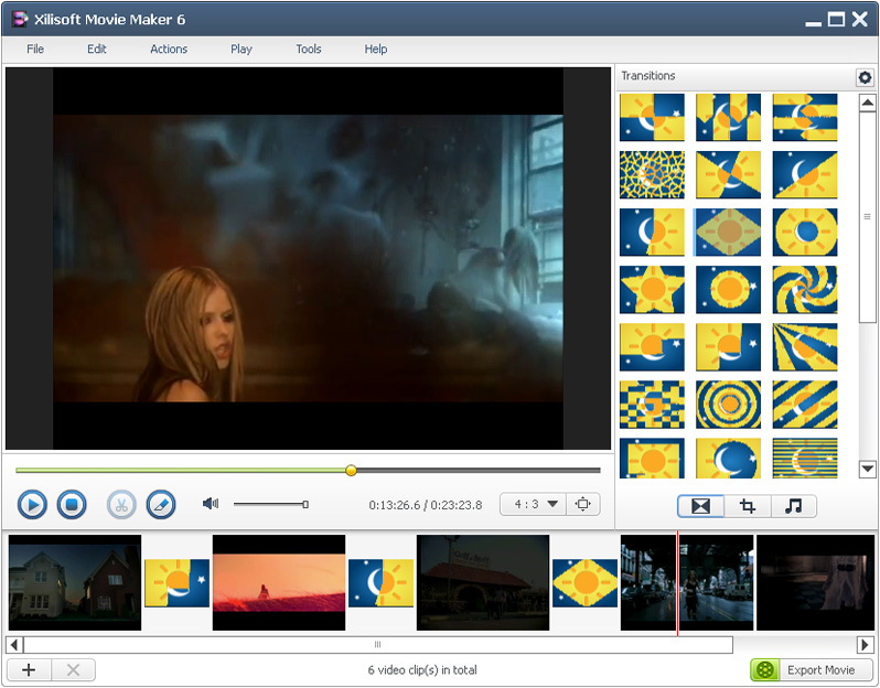 Xilisoft Movie Maker screenshot