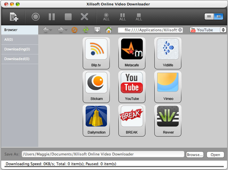 Xilisoft Online Video Downloader for Mac 2.0.12.1013