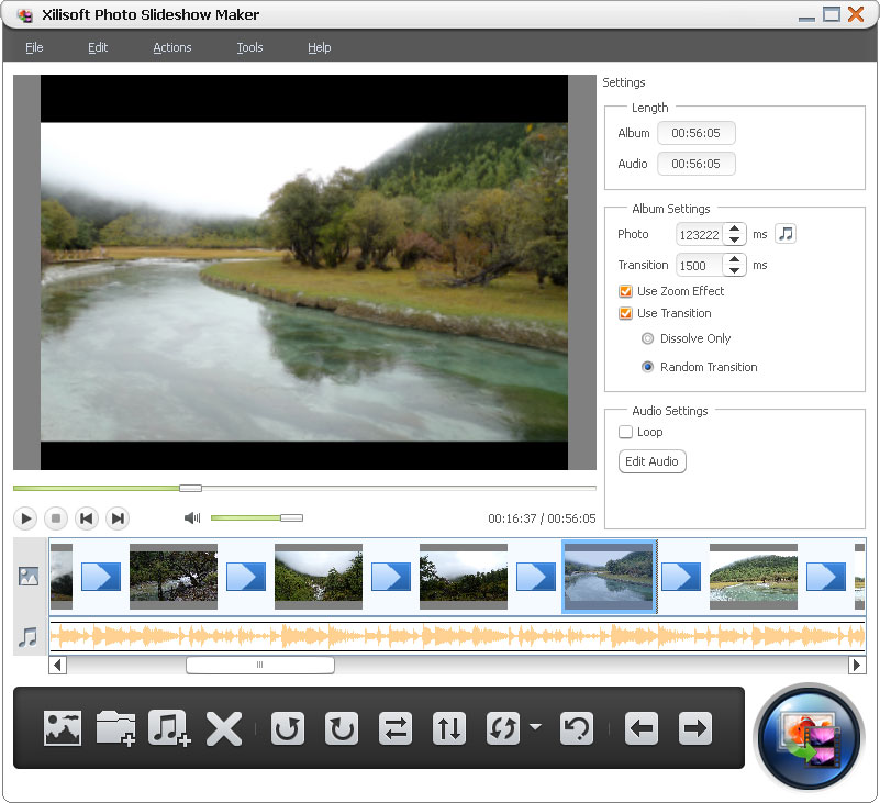 Windows 8 Xilisoft Photo Slideshow Maker full