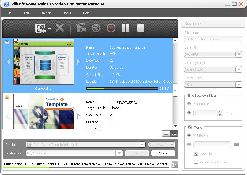 Xilisoft PowerPoint to Video Converter Business v1.0.5.0802