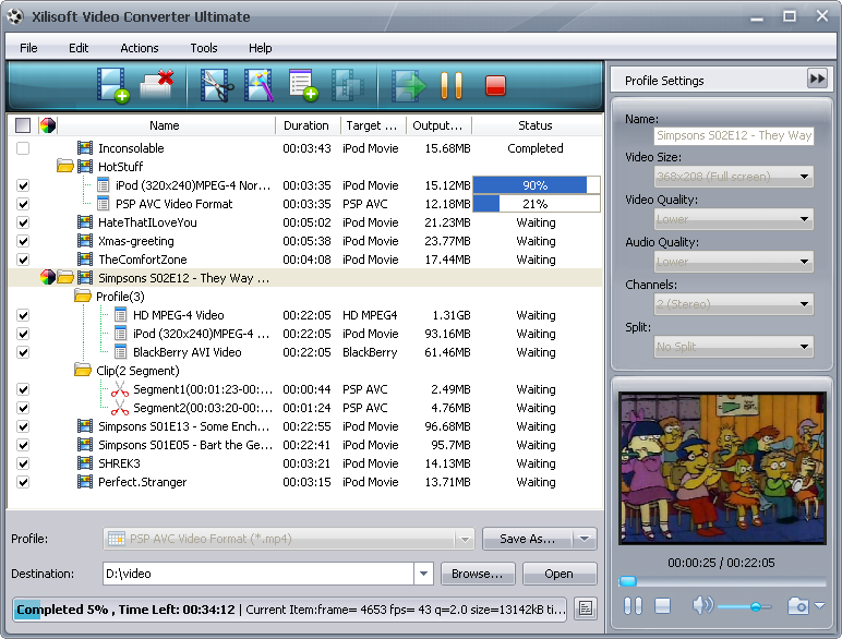 Xilisoft Video Converter Ultimate 5 1 2 0819 FINAL WORKING preview 1