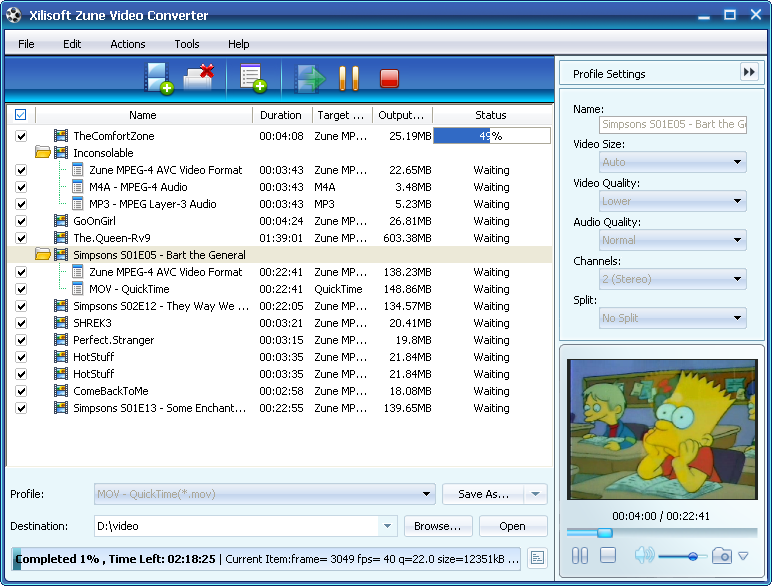 Xilisoft Zune Video Converter