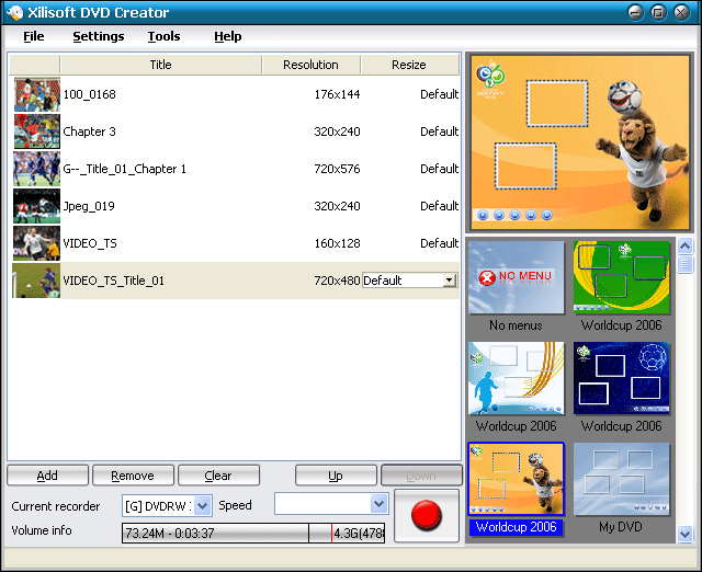 Xilisoft DVD Creator