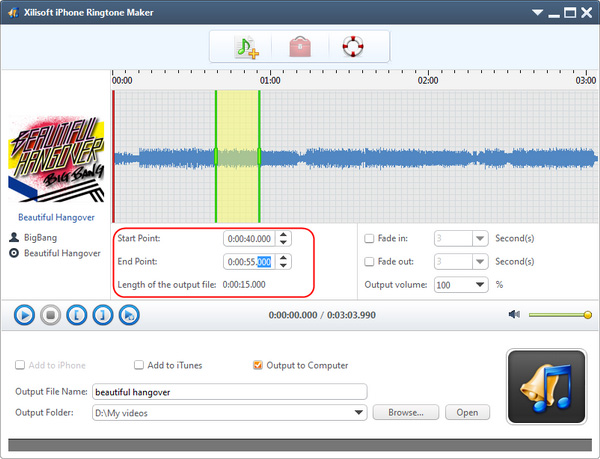 make iPhone ringtone longer than 40 seconds