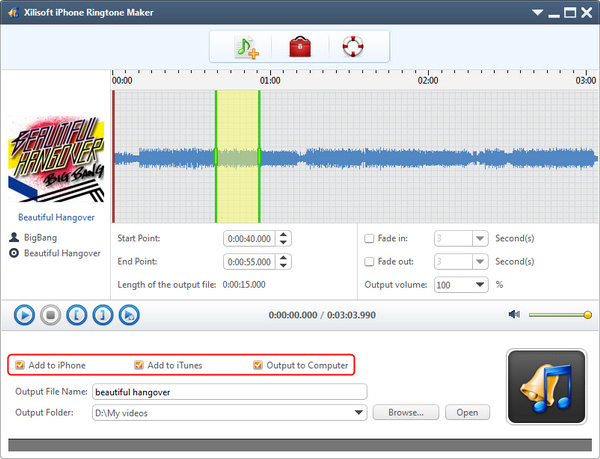 make iPhone ringtone longer than 40 seconds