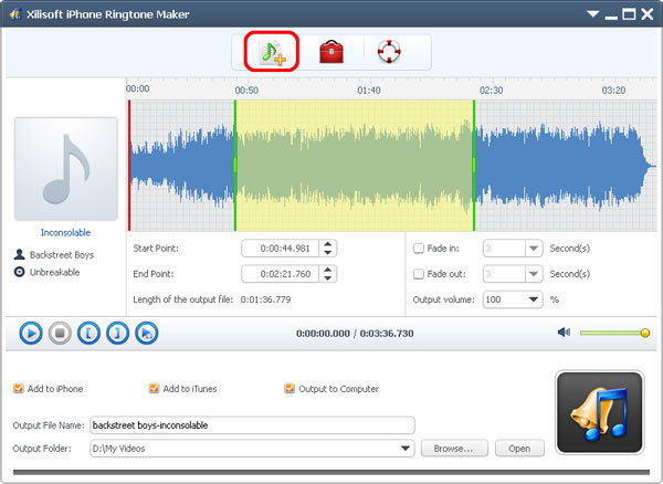 iPhone Ringtone Maker, iPhone Ringtone Converter
