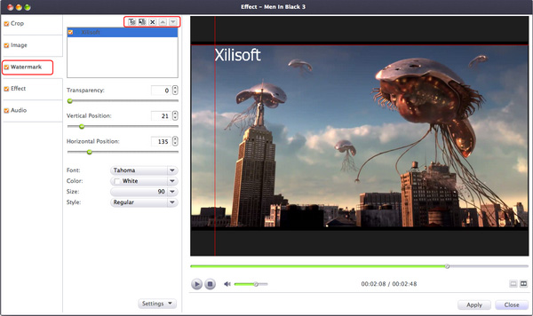 Xilisoft Video Converter Ultimate for Mac