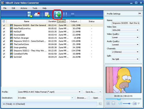Xilisoft Zune Video Converter