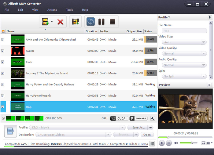 Xilisoft MOV Converter